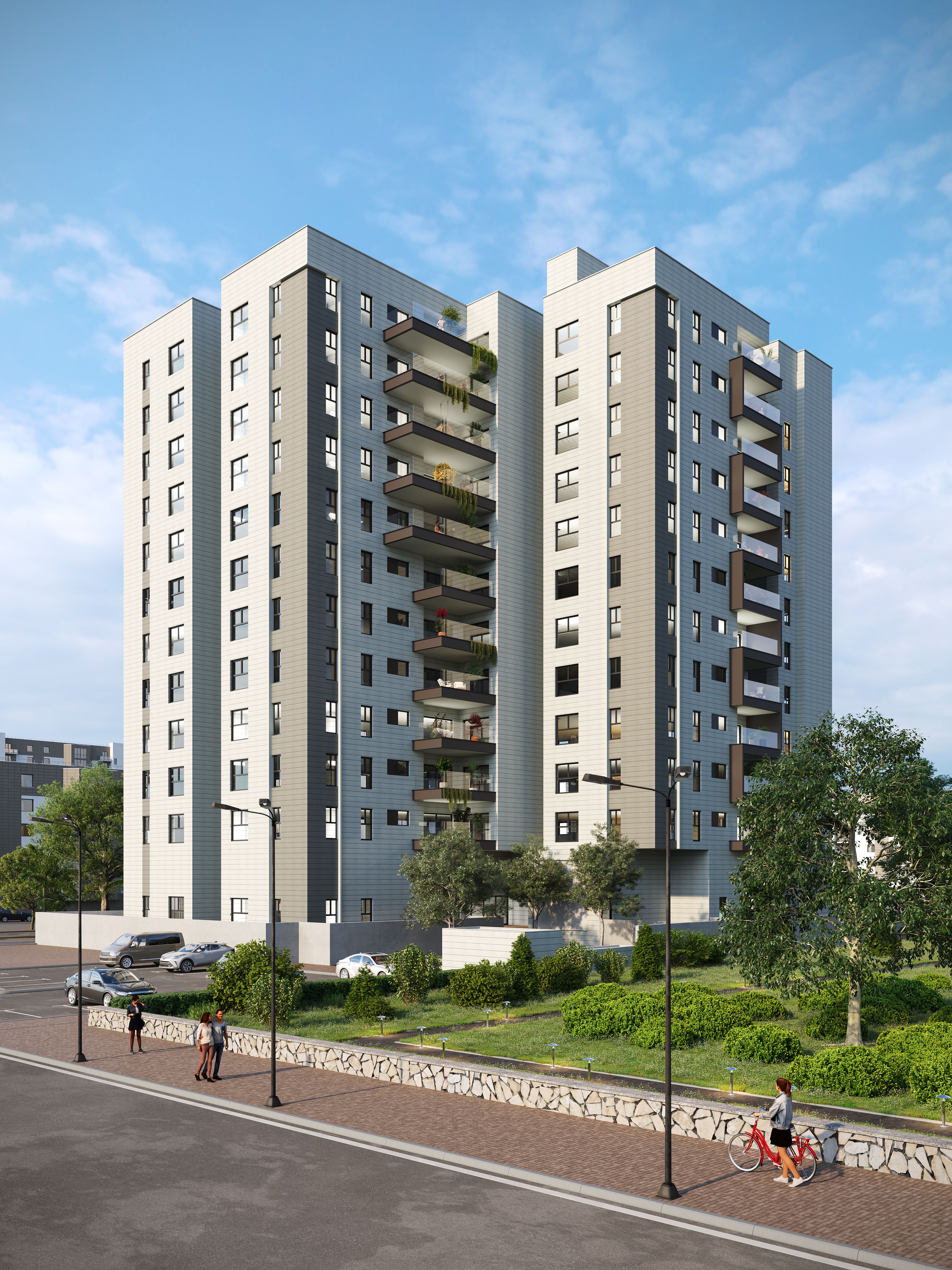 דרור 58, יבנה - תמ"א 38/2 (הריסה ובניה)